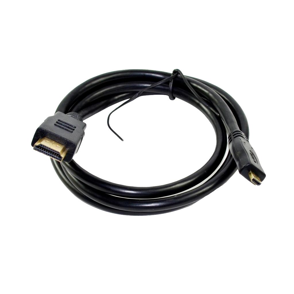 Vakoss Cable HDMI M -> micro HDMI M 1m TC-H753K, čierna, blistrové balenie
