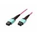 Value Fiber kábel MPO-MPO, 5m Duplex OM4(50/125µm), LSOH, 4.5mm, Trunk, fialový 21991102