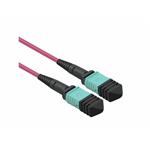 Value Fiber kábel MPO-MPO, 5m Duplex OM4(50/125µm), LSOH, 4.5mm, Trunk, fialový 21991102