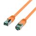 Value patch kábel Cat6A S/FTP LSOH, 7,5m oranžový MK6001.7,5O
