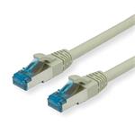 Value Patchkábel S/FTP LSOH 10m cat.6a, sivý, Cu 21990867
