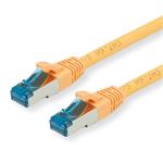 Value Patchkábel S/FTP LSOH 10m Cat6A, žltý, Cu 21991937
