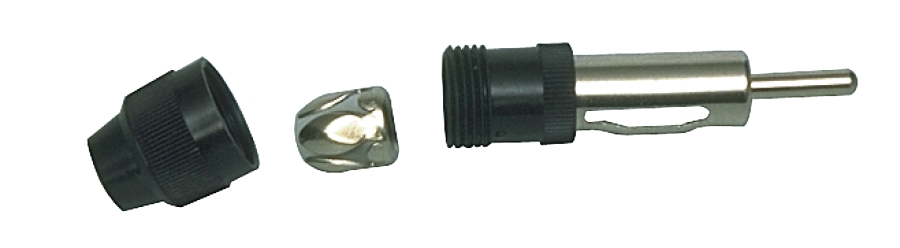Valueline CAR-005 - Konektor Car Antenna zástrčka PVC, černá