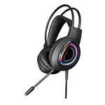 VARR GAMING RGB HEADPHONES 40MM WITH MIC USB 7.1 FOR PC & PS5 BLACK VH8010