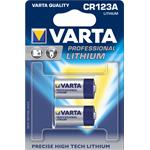 Varta CR123A Lithium Photo 3V 2x VAR CR123 2x