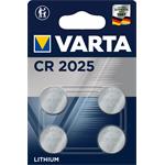 Varta CR2025 Lithium 3V 4x