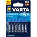 Varta HighEnergy AAA 4+2ks