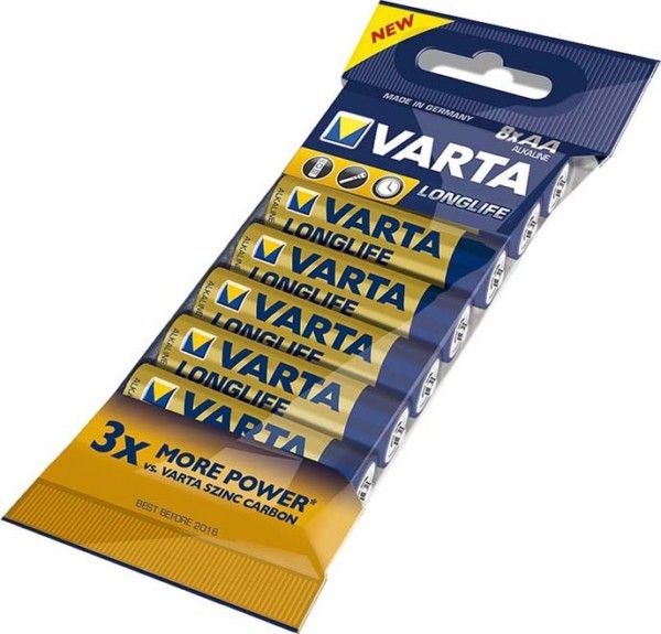 Varta LongLife AA 8x (fólia) VAR 4106 8x F