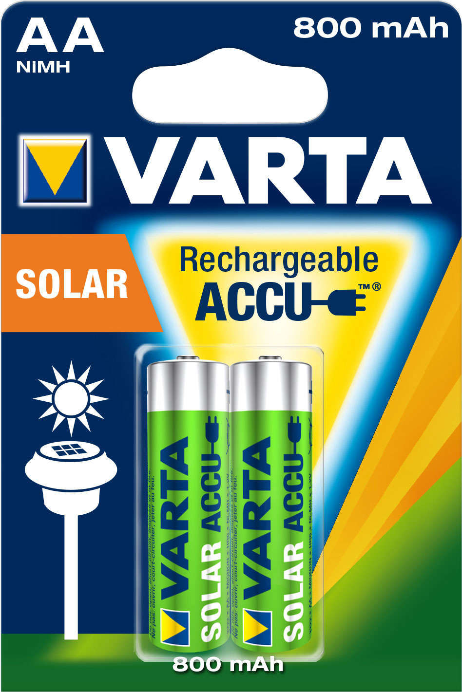 Varta LongLife Accu AA 2x 800mAh VAR 56736 2x