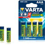 Varta LongLife Accu AAA 4x R2U 800mAh VAR 56703 4x