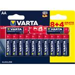 Varta Longlife Max Power AA 8+4 (Double blister) VAR 4706 8+4