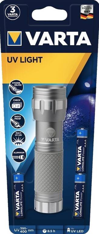 Varta UV Light 3AAA 4008496036080