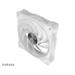 ventilátor Akasa - 12 cm - SOHO AR argb bílý AK-FN108-WH