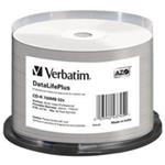 Verbatim 43745, DataLife PLUS, 50-pack, 700 52X, Professional, 80min., CD-R, 12cm, Wide Inkjet Prof