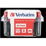 VERBATIM AAA Alkalická Baterie 24 Pack / LR03 49504