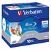 Verbatim BD-R, Dual Layer Printable, 50GB, jewel box, 43736, 6x, 1 ks, pre archiváciu dát