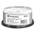 Verbatim BD-R, Single Layer Wide Printable No ID Surface Hard Coat, 25GB, cake box, 43738, 6x, 25-pack, pre archiváciu d