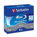 Verbatim - BD-RE Blue-Ray 25GB box 5ks - predavane po 1ks 43615ks