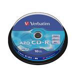 VERBATIM CD-R(10-Pack)Cake/Crystal/52x/700MB 43429