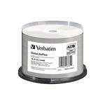 Verbatim CD-R [ cake box 50 | 700MB | 52x | WIDE SILVER THERMAL NO ID ] 43781