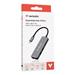 VERBATIM Dokovací stanice USB-C, 4v1, HDMI, USB-C PD, USB 3.0, USB 2.0, šedá 32155