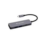 VERBATIM Dokovací stanice USB-C, 4v1, HDMI, USB-C PD, USB 3.0, USB 2.0, šedá 32155