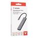 VERBATIM Dokovací stanice USB-C, 7v1, HDMI, USB-C PD, USB-C, 2xUSB 3.0, SD a microSD, šedá 32158