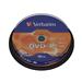 Verbatim - DVD-R 4,7GB 16x 10ks v cake obale