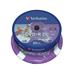 Verbatim DVD+R, 43667, DataLife PLUS, 25-pack, 8.5GB, 8x, 12cm, General, Double Layer, cake box, Wi