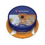 Verbatim - DVD-R 8x Archival Printable 25ks v cake obale 43634