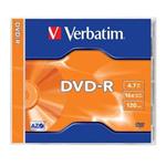 VERBATIM DVD-R AZO 4,7GB, 16x, jewel case 1pcs