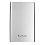 Verbatim externý pevný disk, Store,n,Go, 2.5", USB 3.0, 1TB, 1000GB, 53071, strieborný