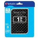 Verbatim externý pevný disk, Store,n,Go, 2.5&quot;, USB 3.0, 1TB, 1000GB, 53194, čierny