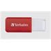 VERBATIM Flash disk 16GB DataBar USB 2.0 Disk, červený 49453