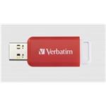 VERBATIM Flash disk 16GB DataBar USB 2.0 Disk, červený