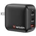 VERBATIM GaN Nabíječka Mini GaN 100W, 2xUSB-C, 1xUSB-A, černá 32230