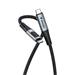 Verbatim kabel Sync &amp; Charge s displejem USB-C to USB-C 240W 120 cm černý 0023942318491