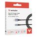 Verbatim kabel Sync &amp; Charge USB-A to USB-C 18W 120 cm černý 0023942318439