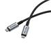 Verbatim kabel Sync &amp; Charge USB-C to USB-C 240W 40 Gbps 120 cm černý 0023942318477