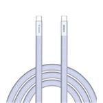 VERBATIM Kabel Sync & Charge SoftTouch USB-C, 100W, 120cm, fialová 30278
