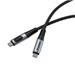 VERBATIM Kabel USB-C Sync & Charge, 100W, s displejem, 120cm 31848