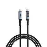 VERBATIM Kabel USB-C Sync & Charge, 100W, s displejem, 120cm 31848