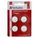 VERBATIM Lithium baterie CR2025 3V 4 Pack