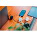 Verbatim magnetický kabel Sync &amp; Charge USB-C to USB-C 100W 120 cm modrý 0023942318569