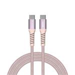 Verbatim magnetický kabel Sync & Charge USB-C to USB-C 100W 120 cm růžový 0023942318576