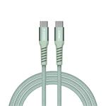 Verbatim magnetický kabel Sync & Charge USB-C to USB-C 100W 120 cm zelený 0023942318552