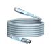 Verbatim magnetický kabel Sync &amp; Charge USB-C to USB-C 60W 120 cm modrý 0023942318521