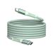 Verbatim magnetický kabel Sync &amp; Charge USB-C to USB-C 60W 120 cm zelený 0023942318664