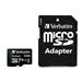 Verbatim Micro Secure Digital Card, 32GB, micro SDHC, 44083, UHS-I U1 (Class 10), s adaptérom