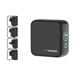 VERBATIM Mini GaN Nabíječka s displejem 100W, 2xUSB-C, 1xUSB-A, černá 30239